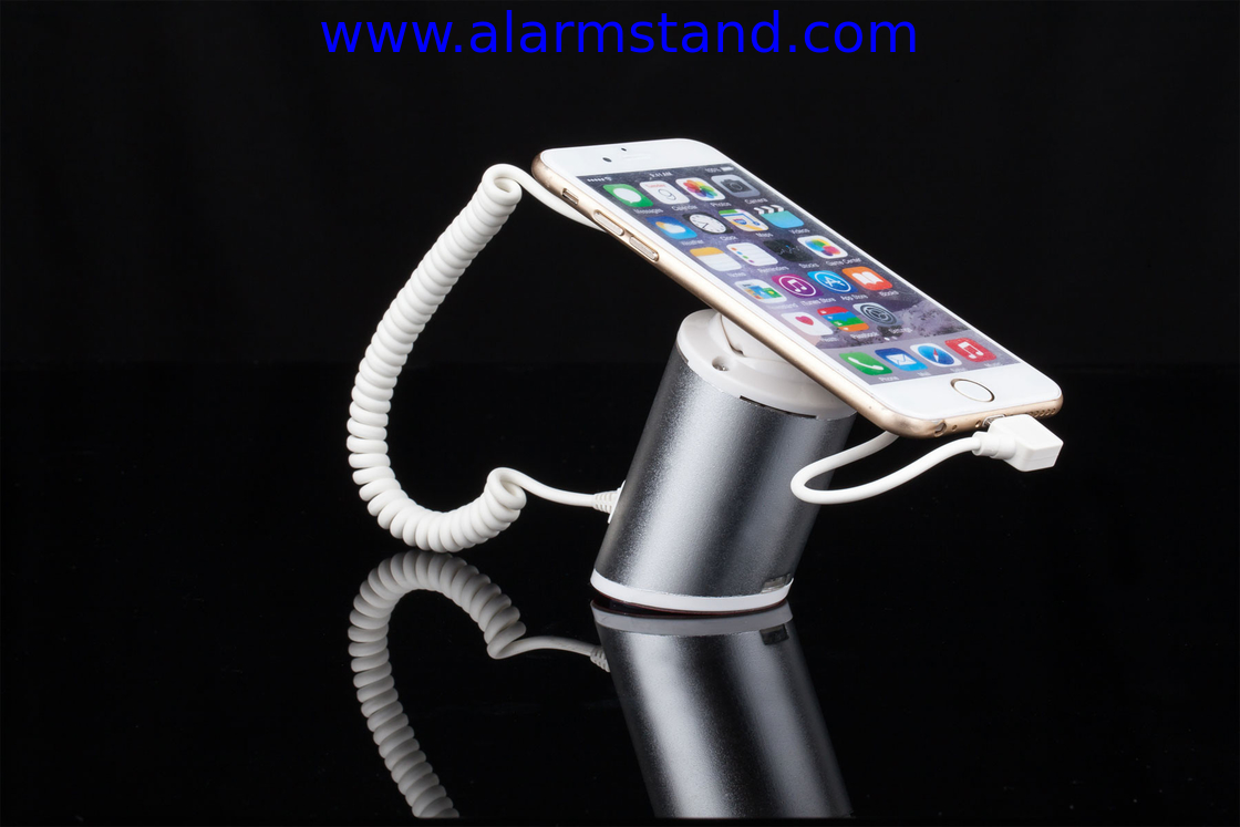 COMER anti-theft cable locking systems for gsm Tablet pc display countertop stand with alarm sensor