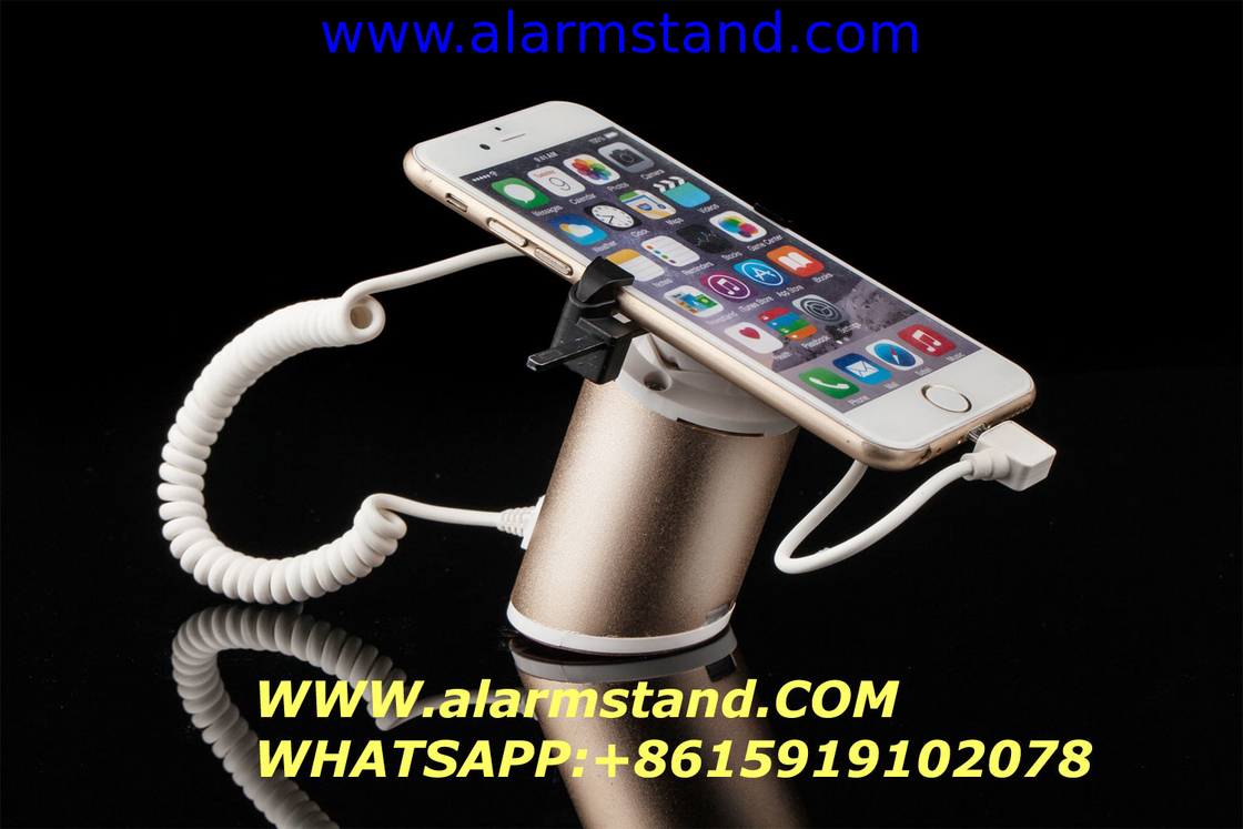 COMER anti-theft display solutions security display holder for smart phone with charging