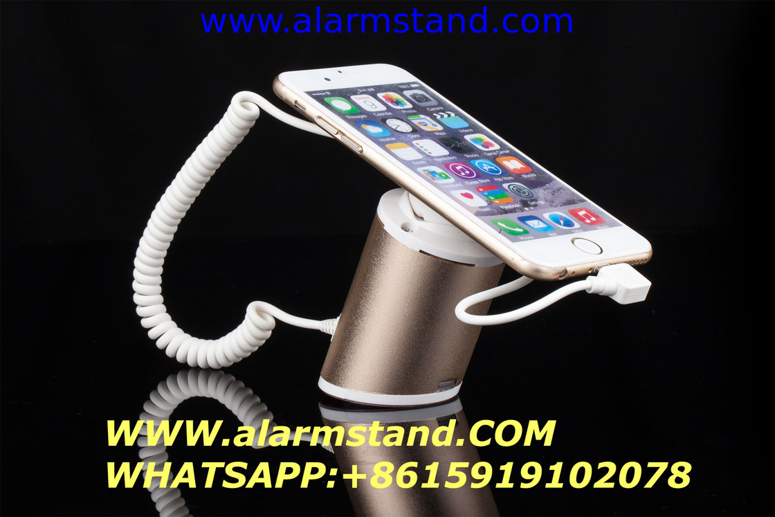 COMER anti-theft cable lock devices security gripper locking holders for cell phone