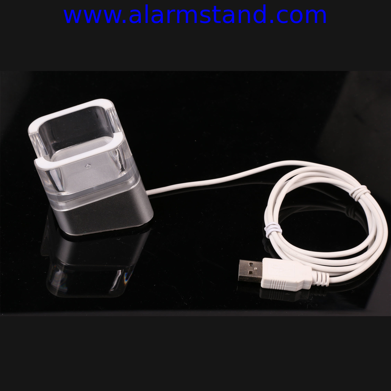 COMER anti-lost alarm charging devices ABS acrylic display holder for gsm smartphone